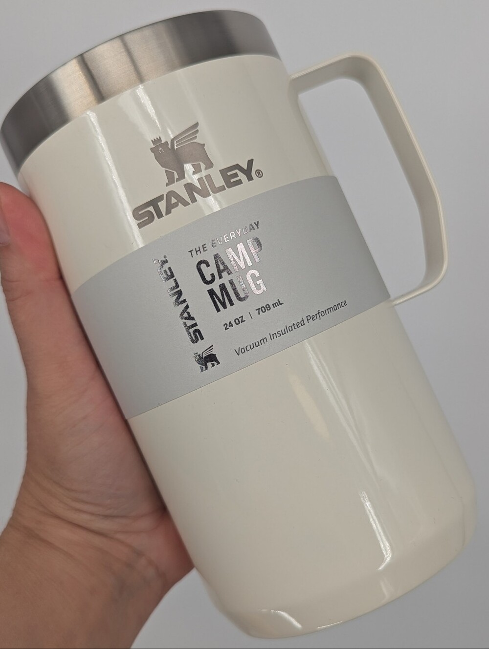 new Stanley cup mug cream gloss